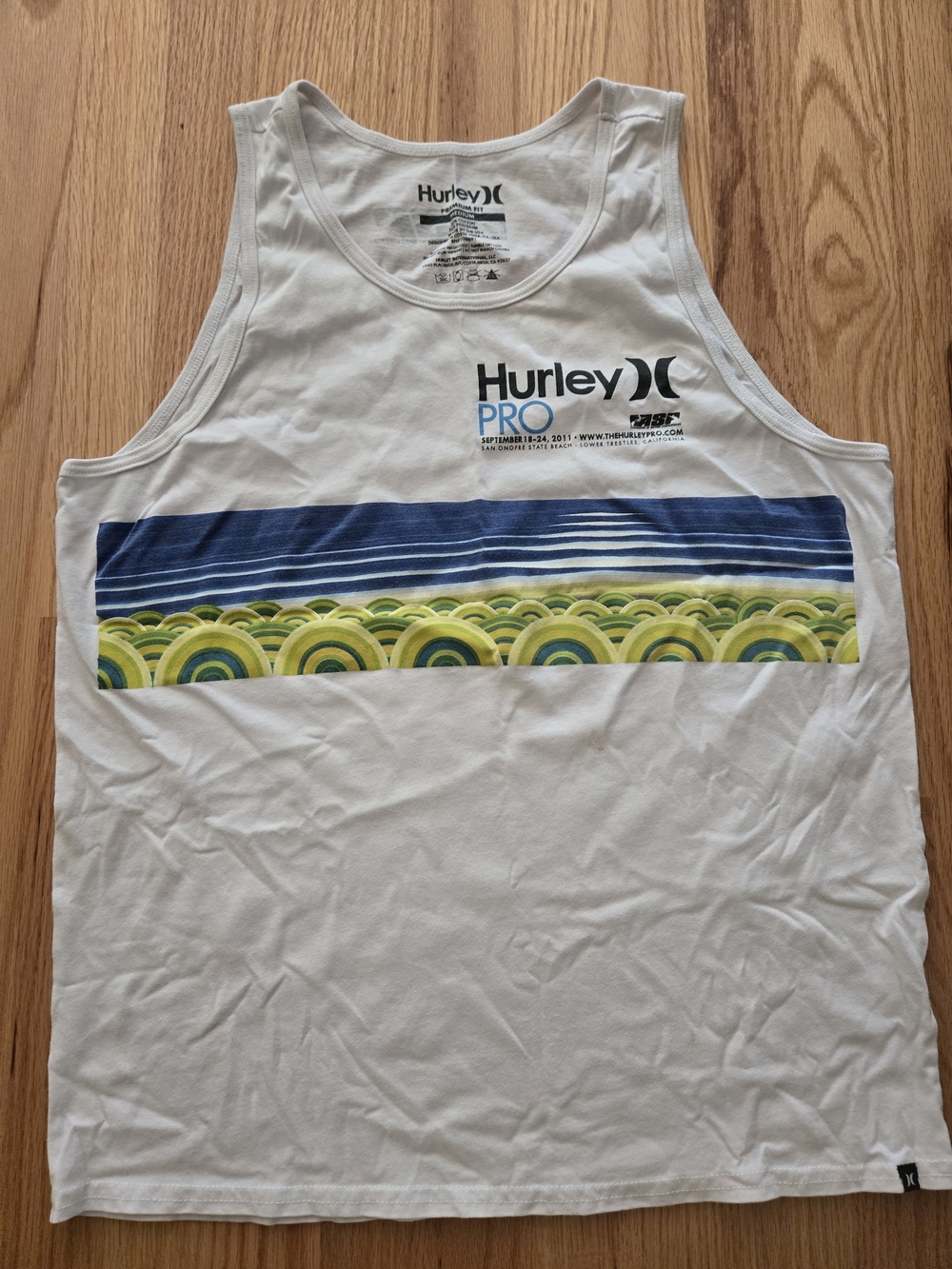 Hurley Pro Tank Top Mens Medium